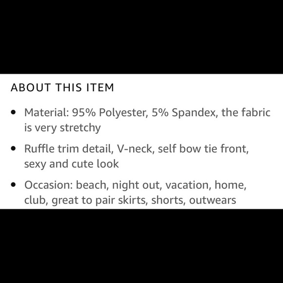 New Super Cute Red Crop Top - Picture 5 of 5